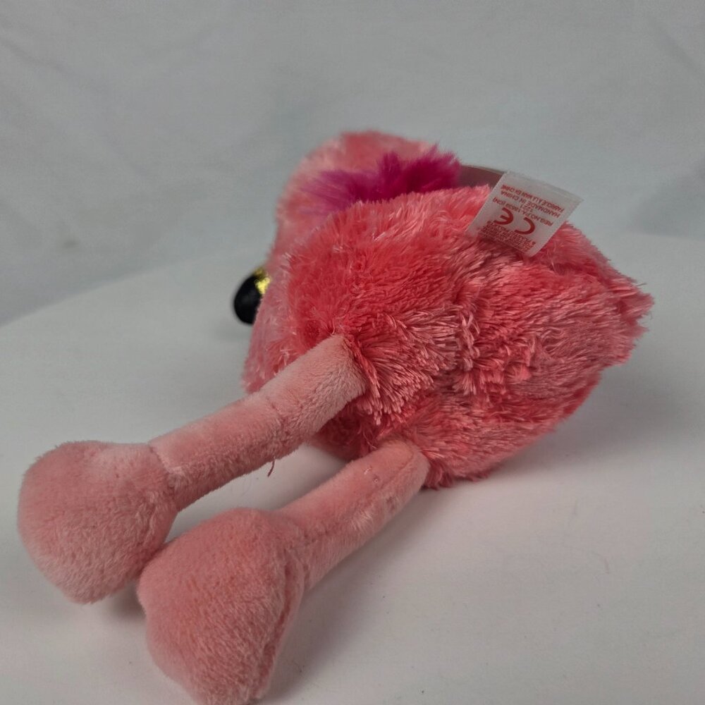 NWT Ty Beanie Boos Gilda the Flamingo 6" Size Plush - Picture 5 of 9